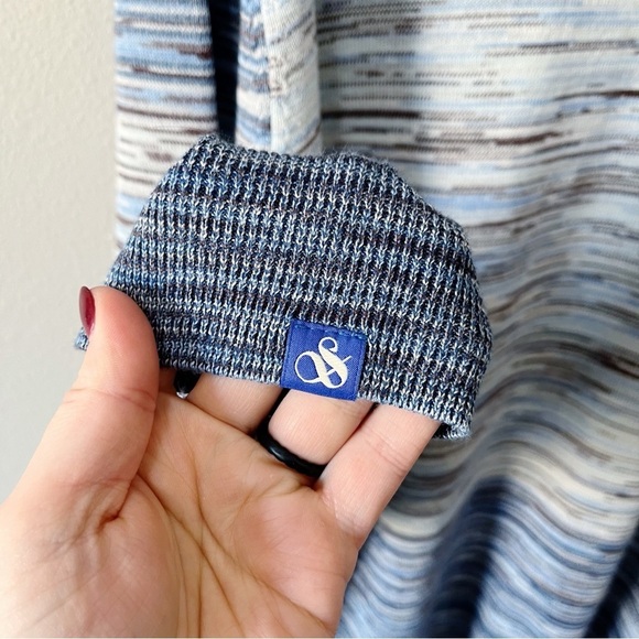 Scotch & Soda Men’s Size XXL Gradient Crew Neck Pullover Sweater Blue Ocean Mist - Picture 11 of 15